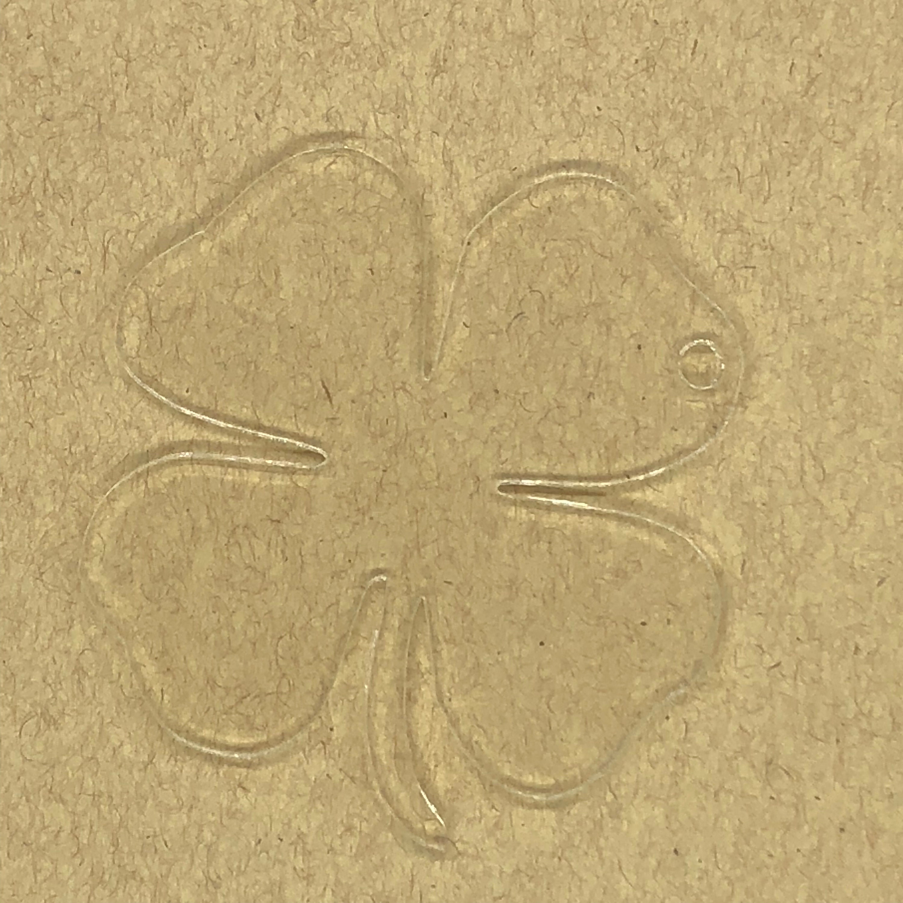 Badge Reel Set of 10 Four Leaf Clover Acrylic Blank Shamrock Magnet DIY Craft Blank Keychain St Patrick’s Day Pinch Me