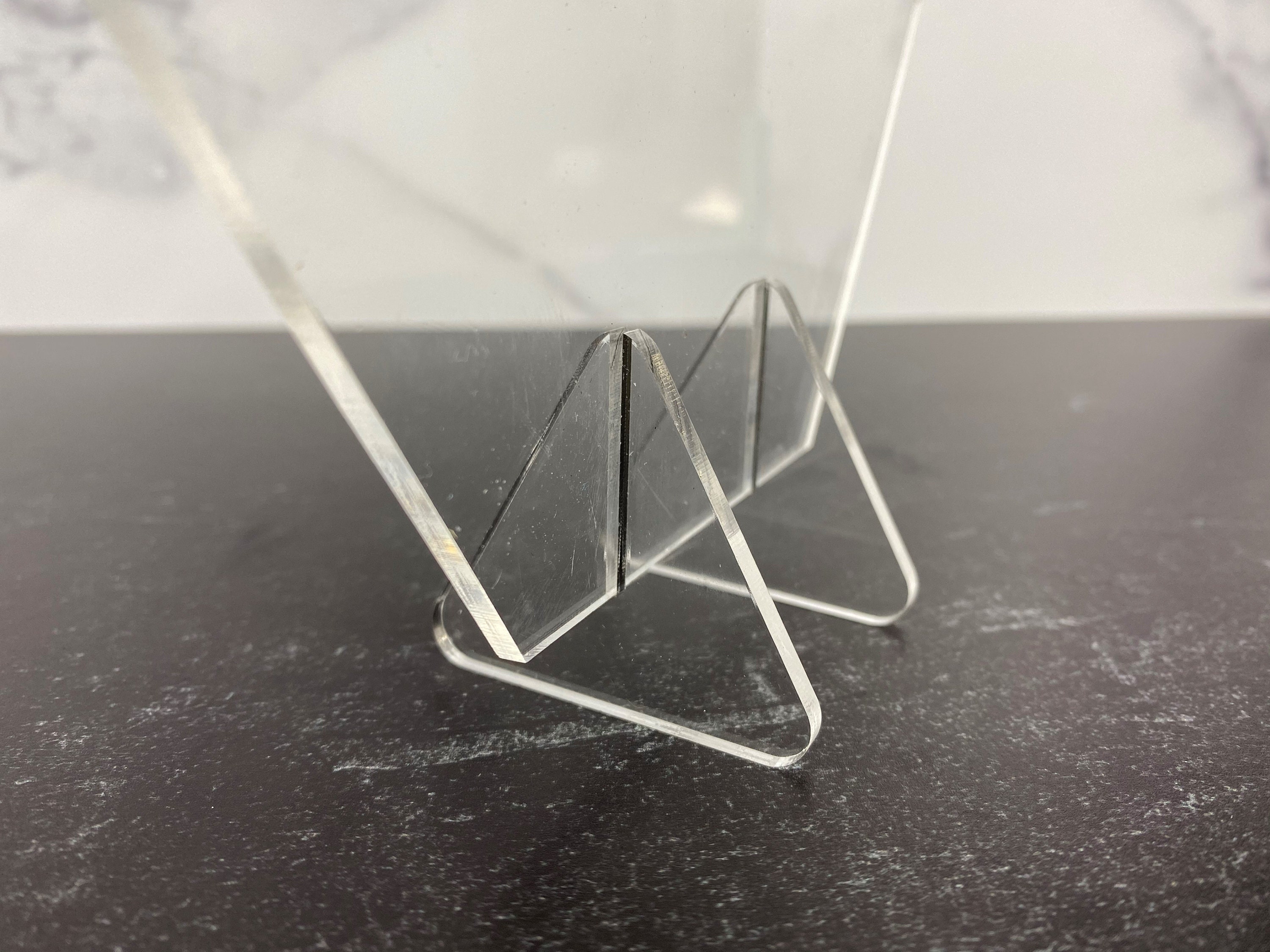 Acrylic Stands Acrylic Feet Acrylic Holders Plexiglass 3mm Etsy