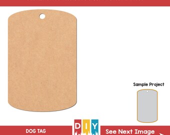 copper dog tag blanks