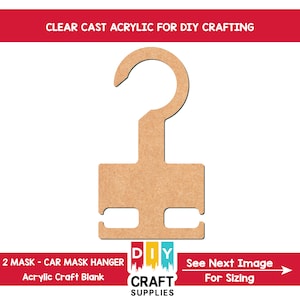 2 Slot Car Mask Hanger, Mask Holder, Mirror Mask Holder, Mask Mirror Holder, Mask Hanger