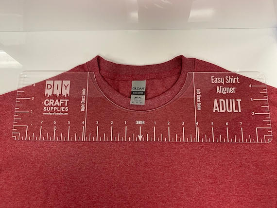4Pcs/Set T-shirt Ruler Guide Vinyl Alignment Tool, T Shirt
