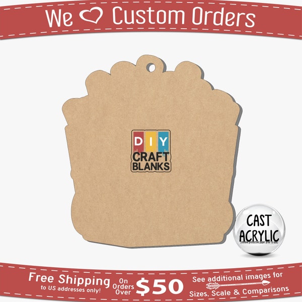 Fries Before Guys, French Fries, Keychain, Badge Reel, DIY, Craft, Blank, Phone Grip