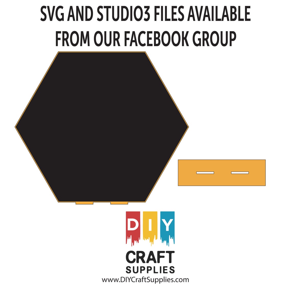 8 DIY Blank Hexagon Acrylic Table Number Sign DIY Etsy