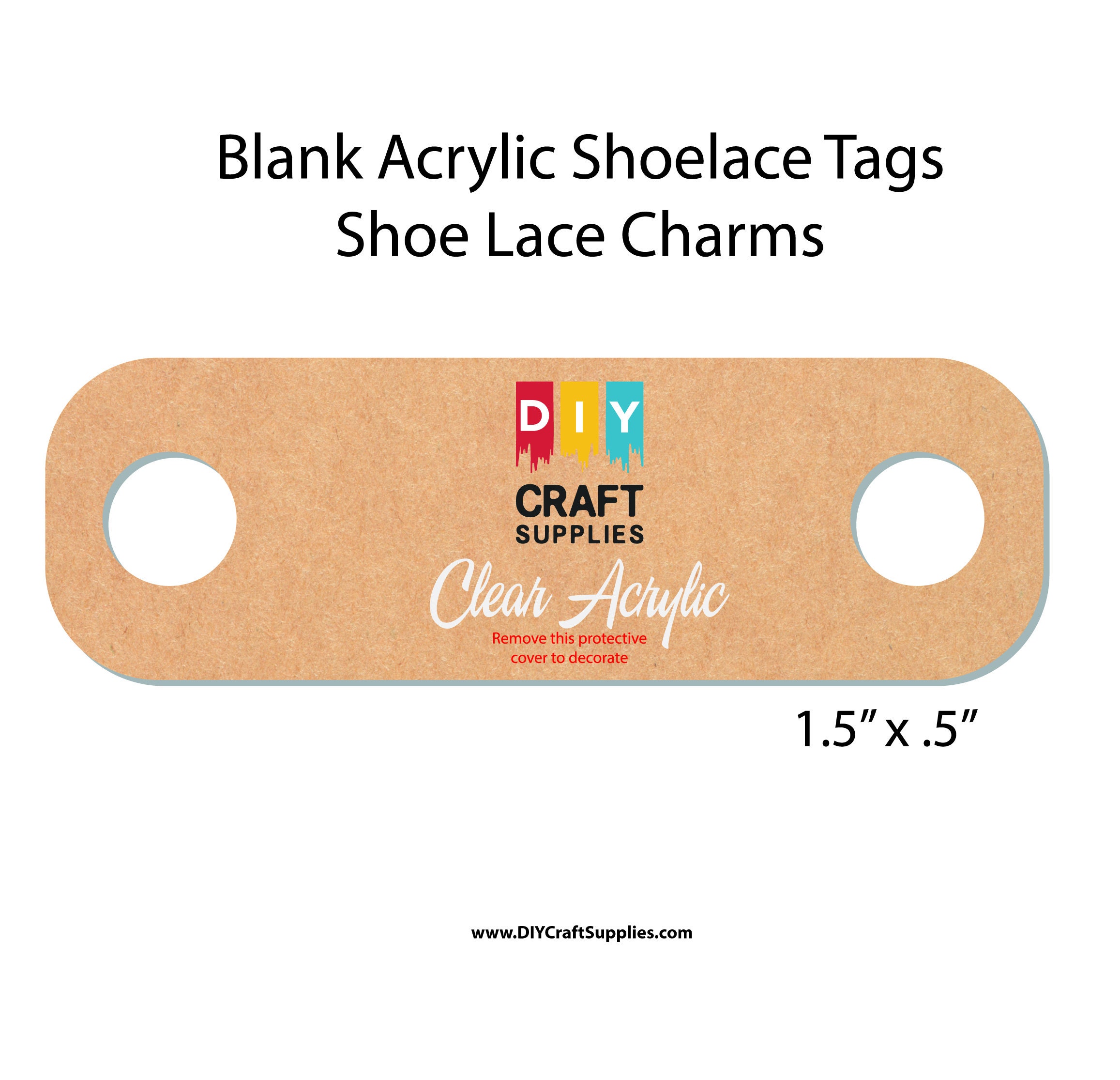 CHEER BOW Clear Acrylic Blanks Acrylic Earrings Acrylic Keychain Acrylic  Bag Tag