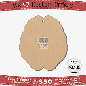 May include: A brown wooden brain-shaped ornament with a hole at the top for hanging. The ornament is blank and ready to be painted or decorated. The ornament is surrounded by a white background.