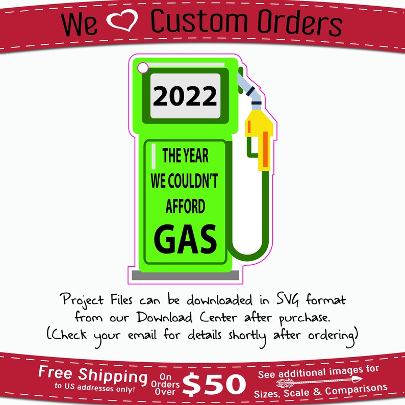 2022 the Year We Couldn't Afford Gas Gas Prices High Etsy