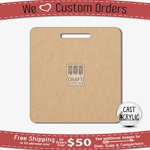 Acryl-Abzeichen Buddy Blank, leerer ID-Abzeichen, Marker Parker Acryl-Rohling, rechteckiger Acryl-Rohling, quadratischer Badge Buddy, horizontaler Badge Buddy