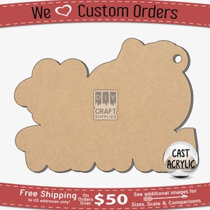 Hi Pumpkin Acrylic Blank: Fall DIY Keychain, Badge Reel, Phone Grip