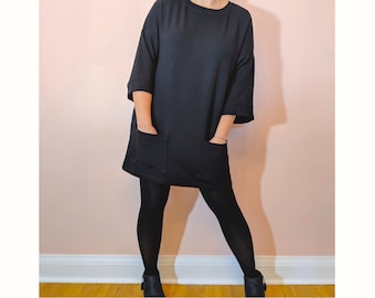 Merino Wool Tunic Etsy