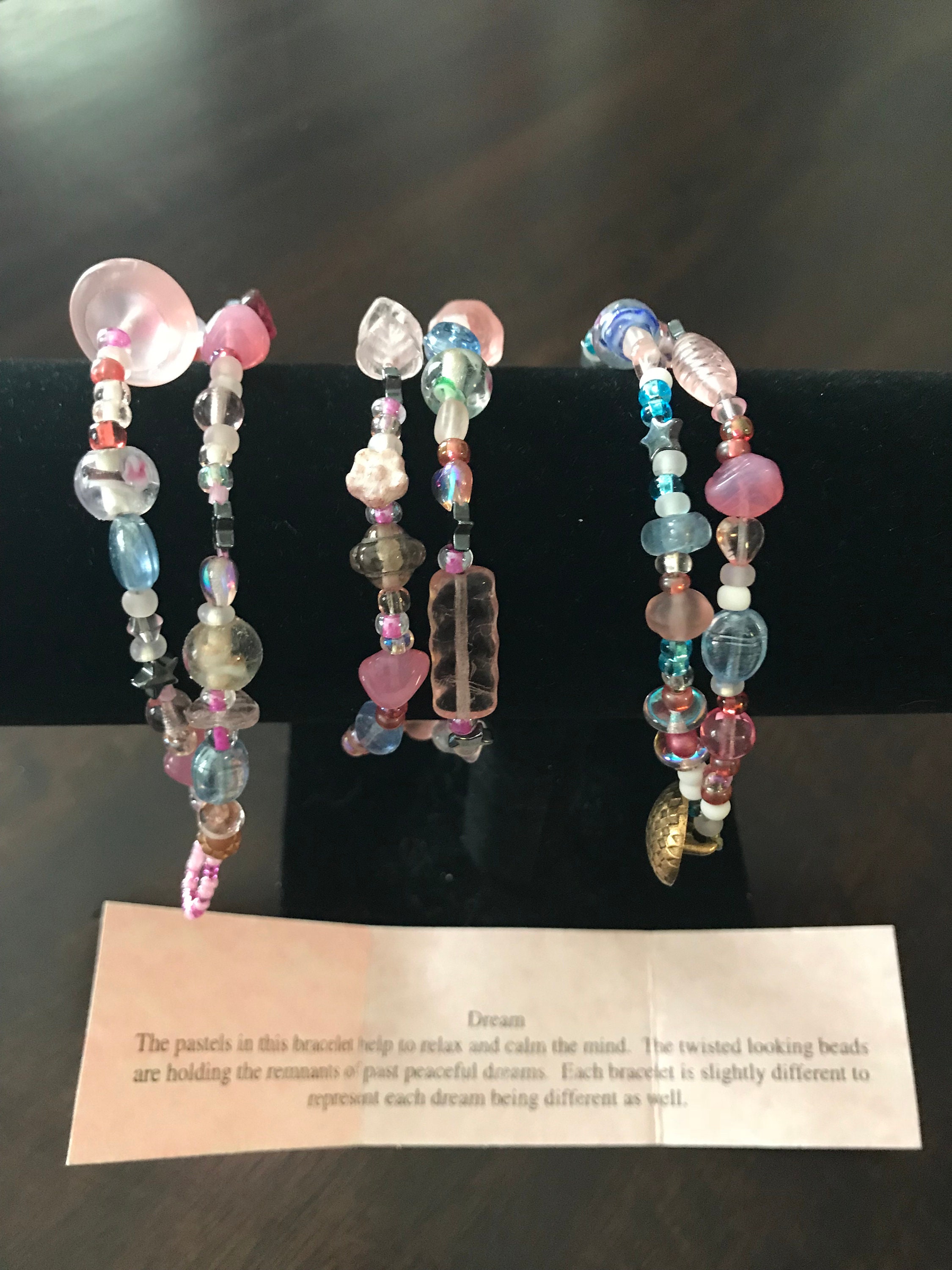 Dream bracelets by InspirationDecorByKP Etsy