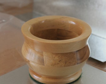 Vintage Hand Spun Alaskan Birch Decorative Bowl