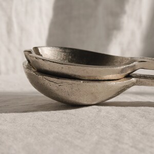 Contemporary Textured Aluminum Serving Spoon & Spork image 5