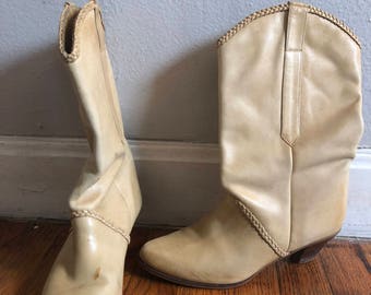 Beautiful 80s western booties