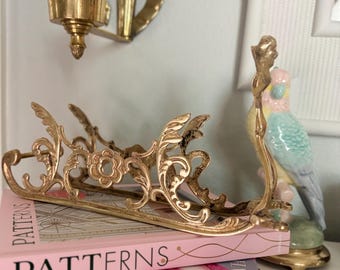 Victorian Brass Sleigh
