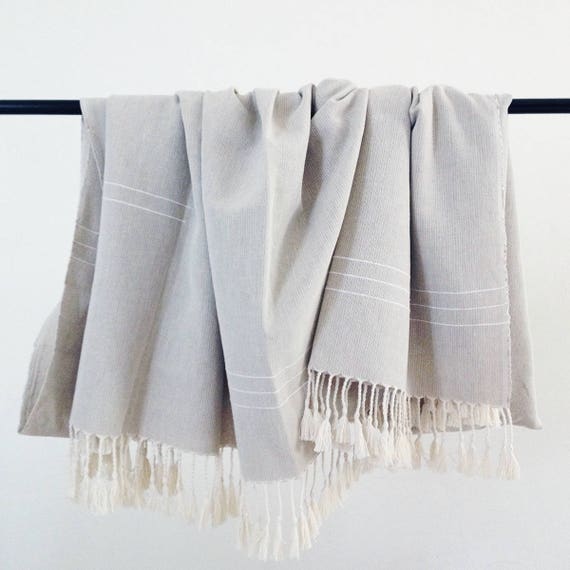 extra large throw grey