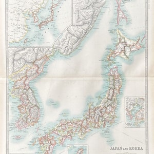 1940s Kyoto Japan Vintage Map, DIGITAL DOWNLOAD, 16x20 - Etsy