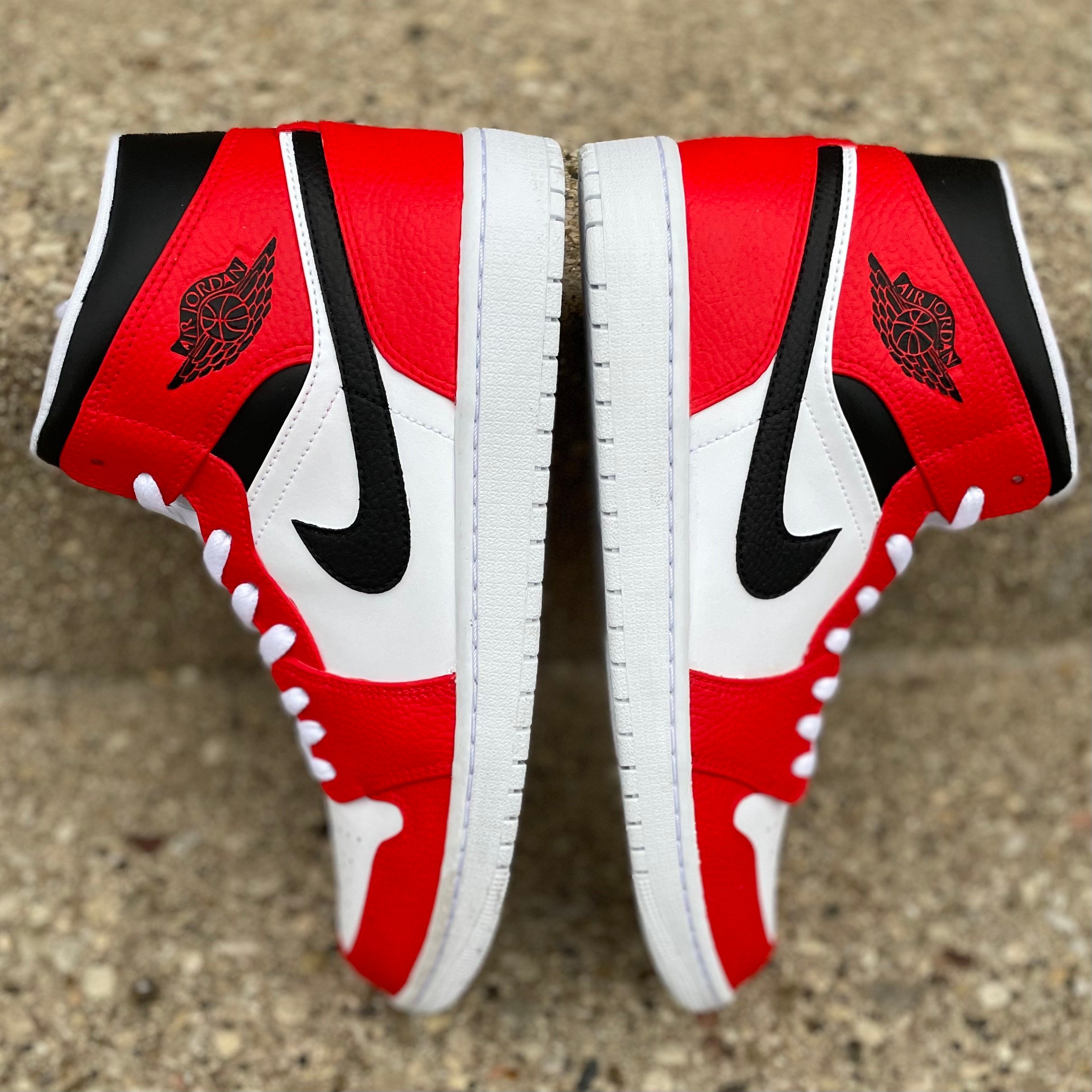 custom jordan 1 chicago