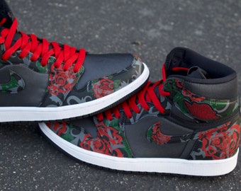 Custom Rose Jordan 1 highs