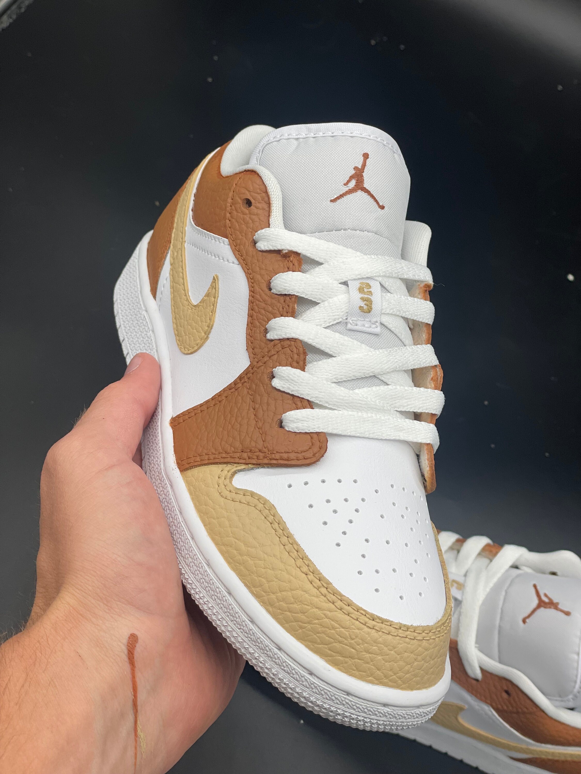 Jordan Brown White Athletic Sneakers | Style for Every Season Nike Jordan Stadium 90 [DX4397-121] Men Casual Shoes White  main image 4