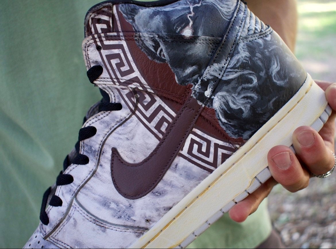 Custom nike 2025 dunk high
