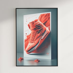 Sneakerhead Poster Digital File for download