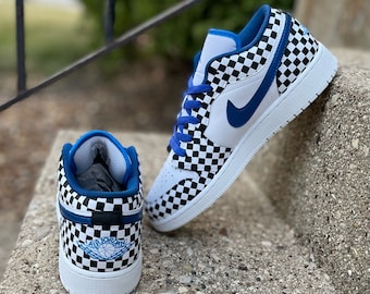 Finish Line Custom Jordan 1 Lows
