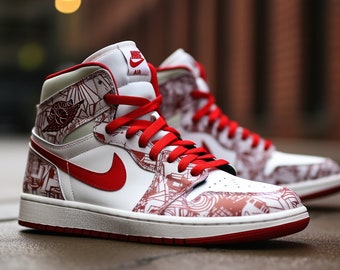 Custom College Football Themed Jordan 1 (Can make however you'd like it)