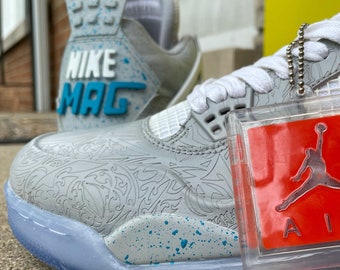 Custom Nike Mag Jordan 4s