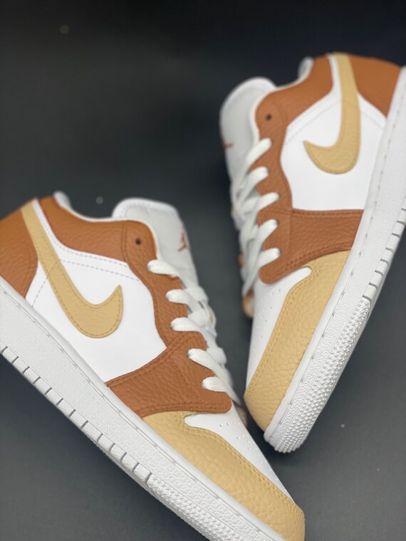 jordan 1 white and tan