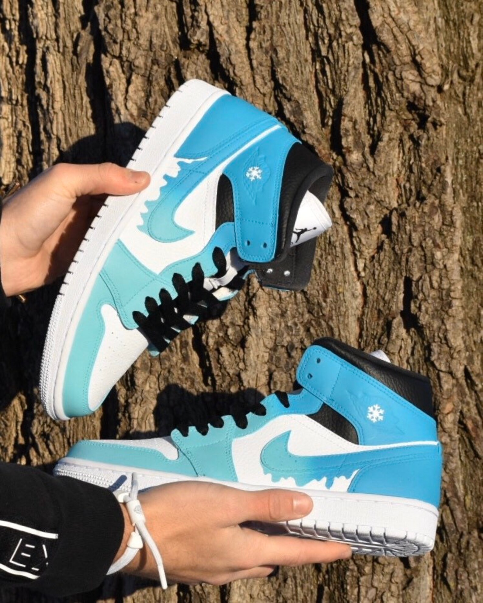 faded blue jordan 1