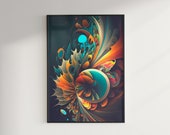 Abstract Wall Art Digital Download for Poster, Wallpaper or Decor