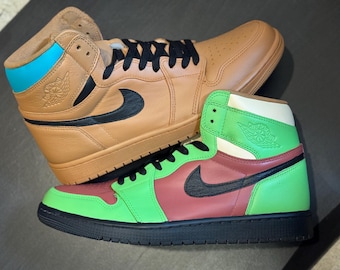 Zapatillas altas personalizadas Shaggy Jordan 1