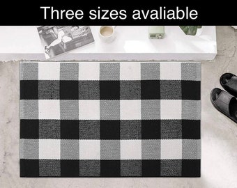 Buffalo Plaid Rug Etsy