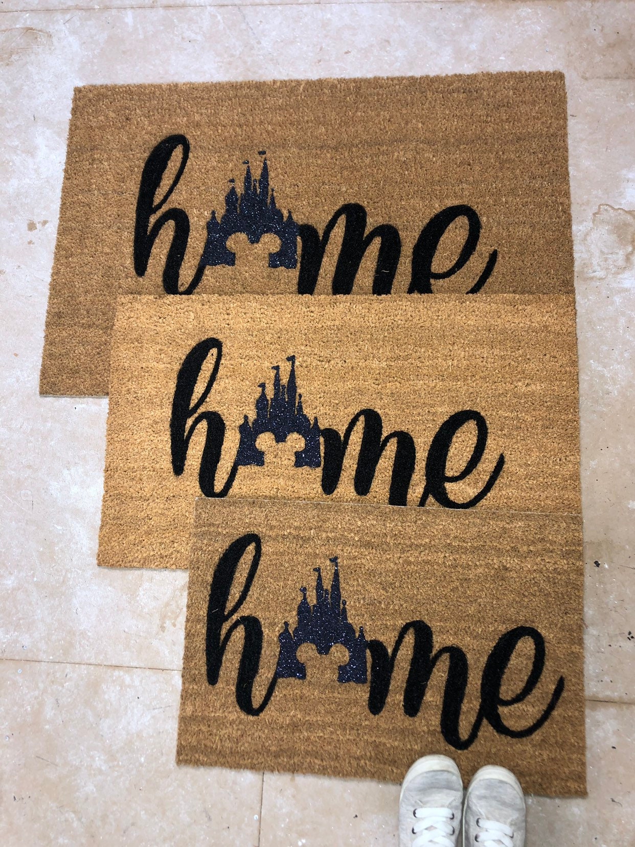 Disney Doormat Door Mat Disney Mickey Mouse Etsy