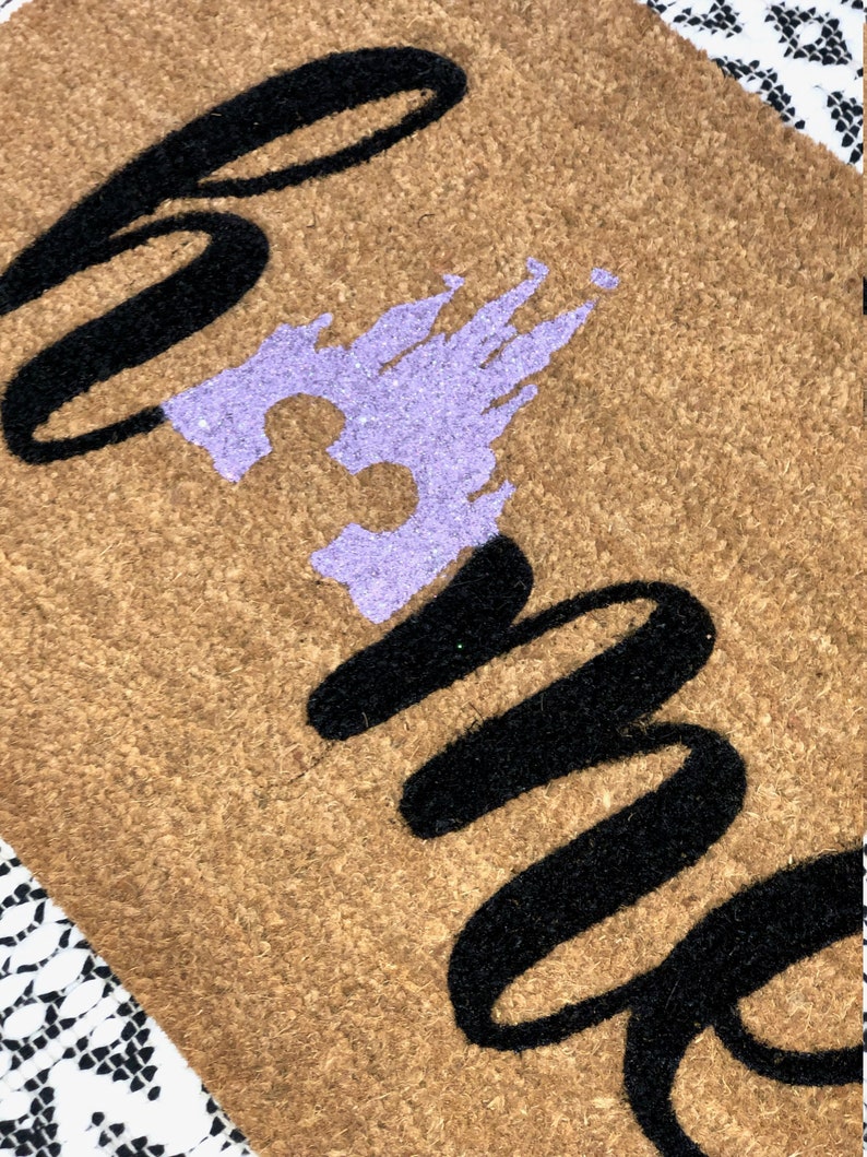 Disney Doormat Door Mat Disney Mickey Mouse Etsy