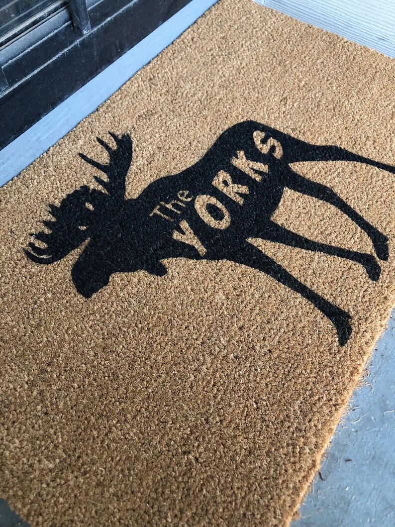 Custom Doormat Animal Style Doormat Door Mat Custom Etsy