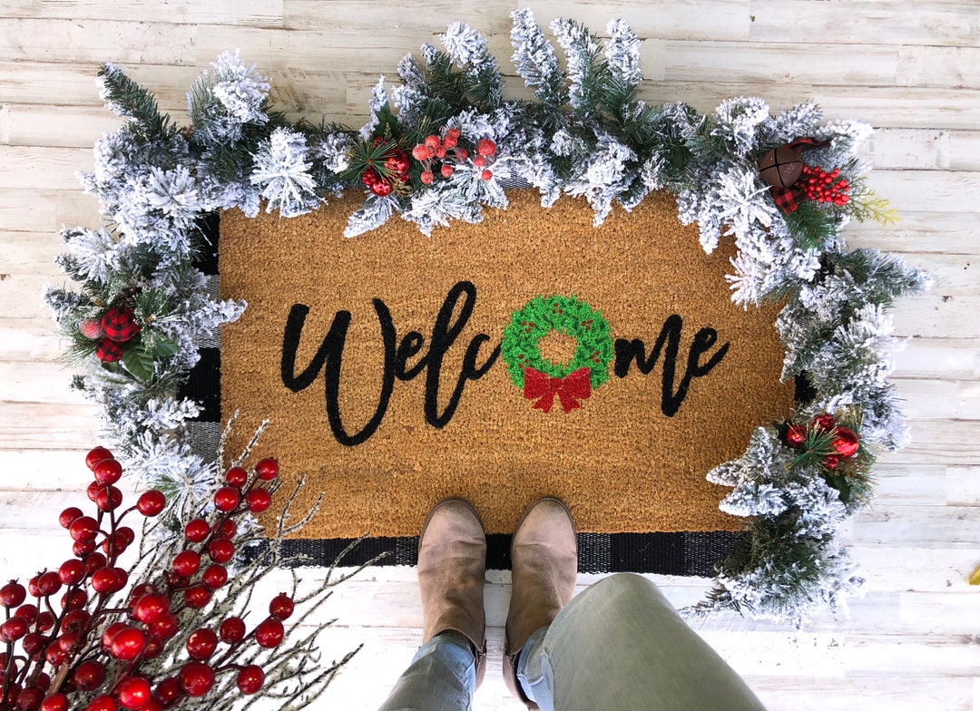 Christmas Christmas Doormat Christmas Decor Door Mat Holiday