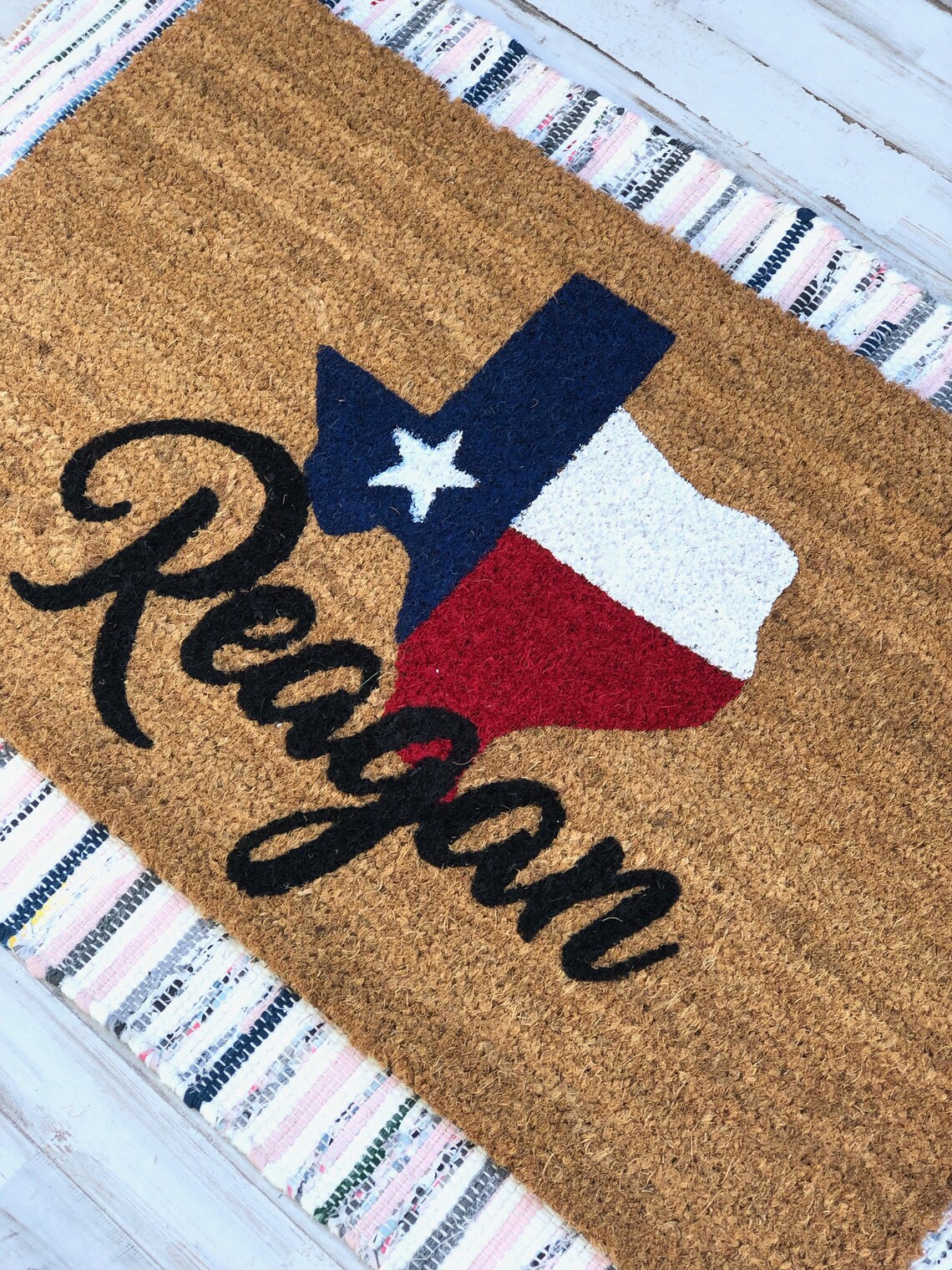 Texas Doormat State Doormat Lone Star State Texas Pride Etsy