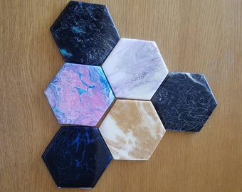 hectagon shape etsy