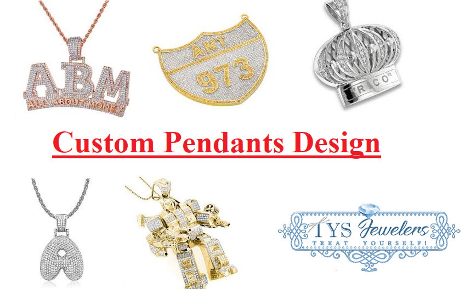 Custom Gold Pendant Design Custom Gold Pendantscustom Etsy