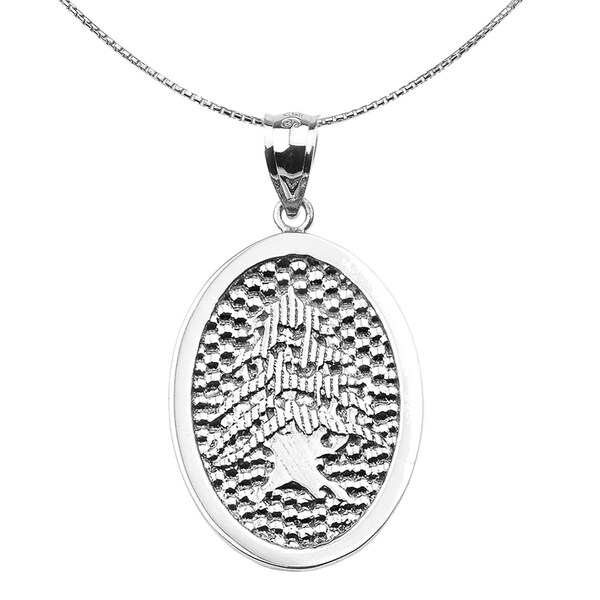 Silver Lebanese Cedar Tree Necklace Etsy