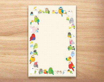 Birb Loafs Memo Pad | 50 Sheets | 4"x6" Notepad