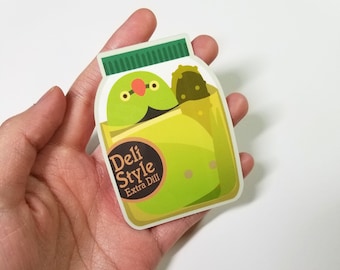 Pickled Ringneck Sticker