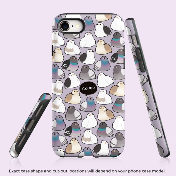 Pigeon Loafs Protective Phone Case