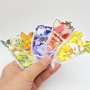 Bird Parfait Stickers