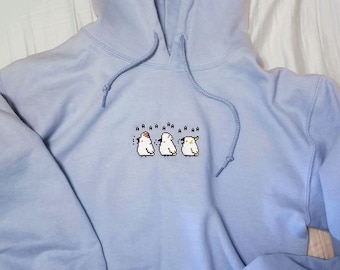 Cockatoo Cacophony Embroidered Sweatshirt / Hoodie