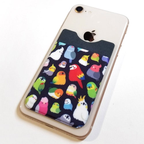 Holographic Phone Card Holder Card Holder for Phone Stick on Etsy