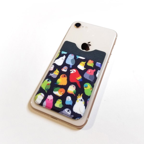 Bird Loafs | Stick-On Phone Card Holder