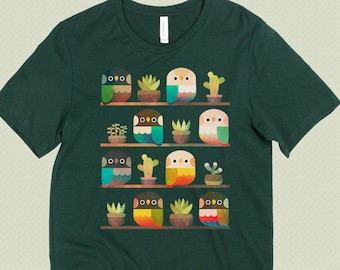 Conures & Succulents T-Shirt