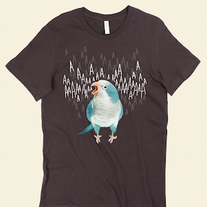 Screaming Quaker Parrot T-Shirt